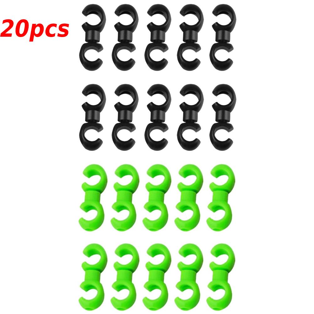 10/20pcs Bicycle MTB Brake Cable S Style Clips Rotating Buckle Hose Guide Bike Cross Line Hook Tidy Clip Ring Clasp Cycling