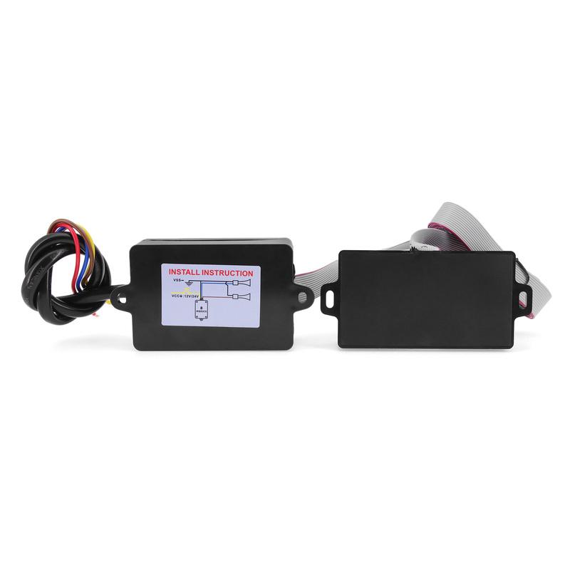 12 Sound Car Horn Controller Electronic Horn Controller Horn Speaker Control Unit Warning Alarm For Boat Car Motorcycle