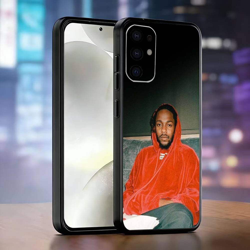 Чехол для телефона рэпера K-Kendrick Lamar для Samsung S25, S24, S21, S22, S23, S30, Ultra, S20, Plus, Fe, Lite, Note, 10, Черный чехол