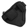 10,2x6,69 дюймов портативная нагрудная сумка-мешок для рации черного цвета с регулируемым ремешком