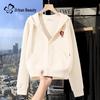Женский кардиган с капюшоном в корейском стиле Urban Beauty 2025