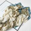 Autumn New Cotton Linen Scarf Female Ins Wind French Retro Belt Long Scarf Decorative Thin Shawl