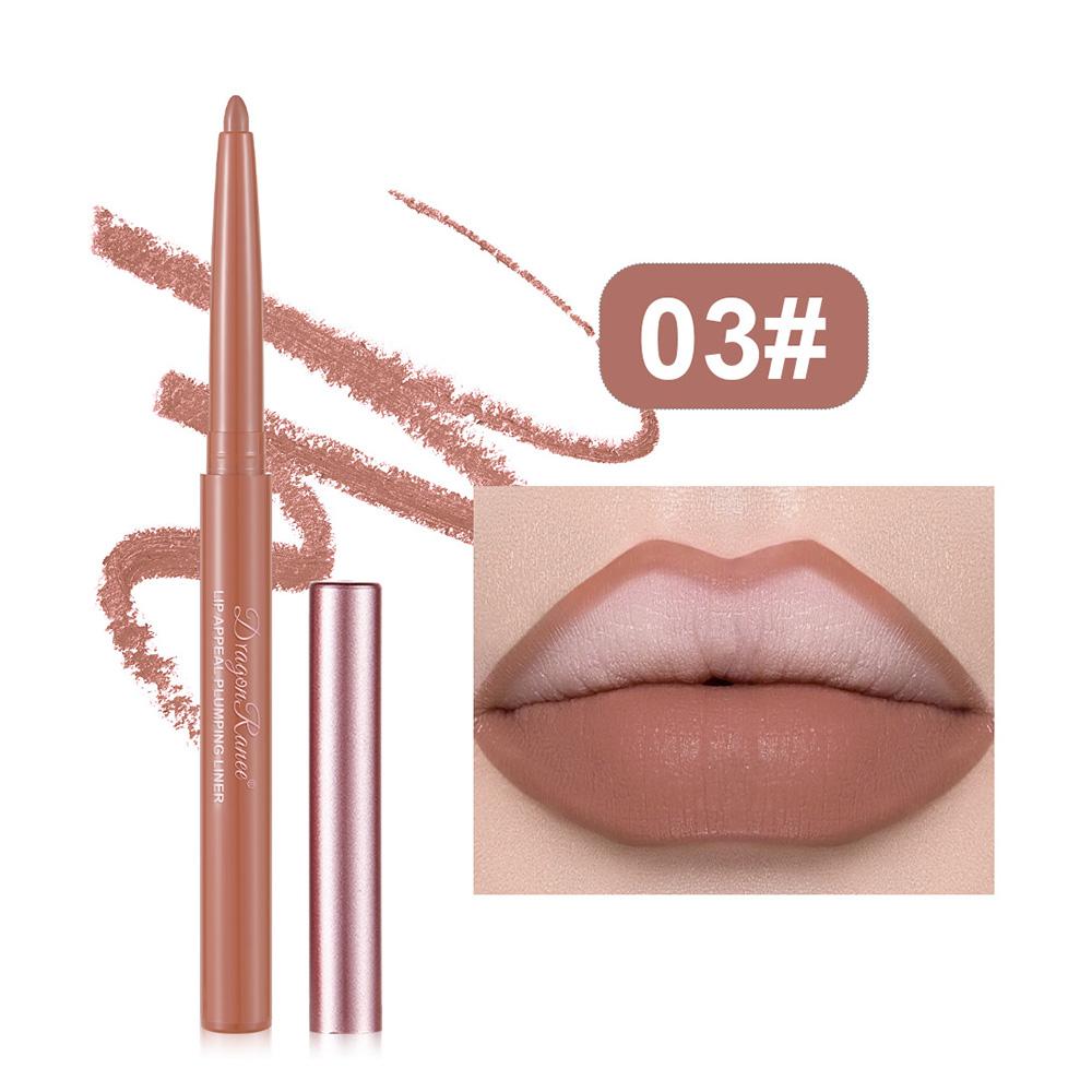 1PC Matte Brown Lip Liner Pencil Long Lasting and Waterproof Red Lip Contour Matte Lipstick Fill Pen Lips Makeup 12 Colors