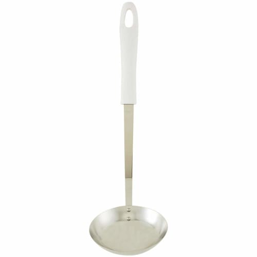 Kai House Select Large Ladle, White, Made in Japan, Dishwasher Safe, DE5800