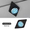 Car Sunglasses Clip Card Ticket Holder Stand Fastener Eyeglasses Sun Visor Car Accessories For Volkswagen VW Scirocco Passat zh0
