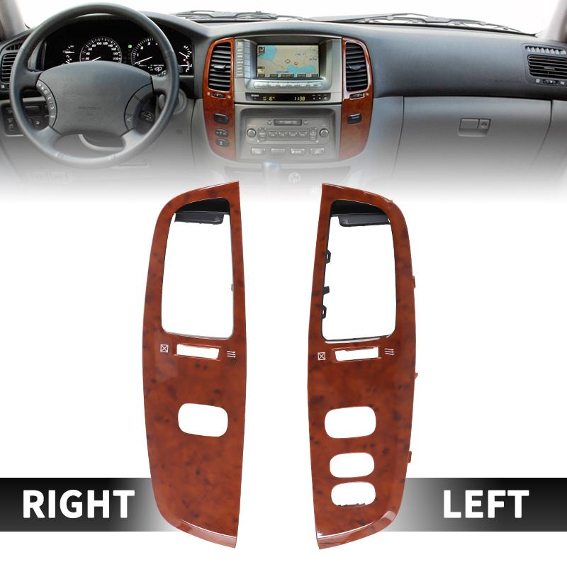 Декоративная панель вентиляционного отверстия кондиционера для Toyota Land Cruiser 100 LC100 FJ100 Ujz100 2003 2004 2005 2006 2007 LHD RHD