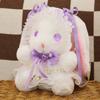 Cute Purple Fairy Rabbit Plush Toy Sleeping Companion Lolita Doll Bed Doll Festival Gift