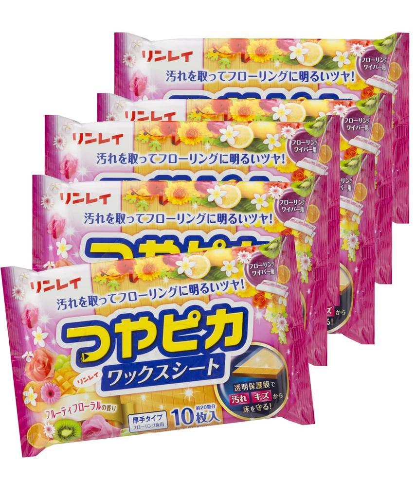Rinrei Glossy Pika Wax Sheet F цветочный аромат 10 листов x 6