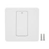 Wall Push Button Smart Light Switch Zero Fire 1 Gang 600W ABS for TUYA AC 100?240Vfor Zigbee
