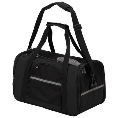 Переноска для животных Bon Furniture Подходит для очень маленьких собак и кошек, Предотвращает выпрыгивание, Двойная черная сумка, Сумка-слинг/на плечо, 2-сторонний, (Плюс 5 кг), Наружу, Молния,