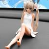 Fate Of The Sky Dome Girl Hand-Made Sitting Model Car Ornaments
