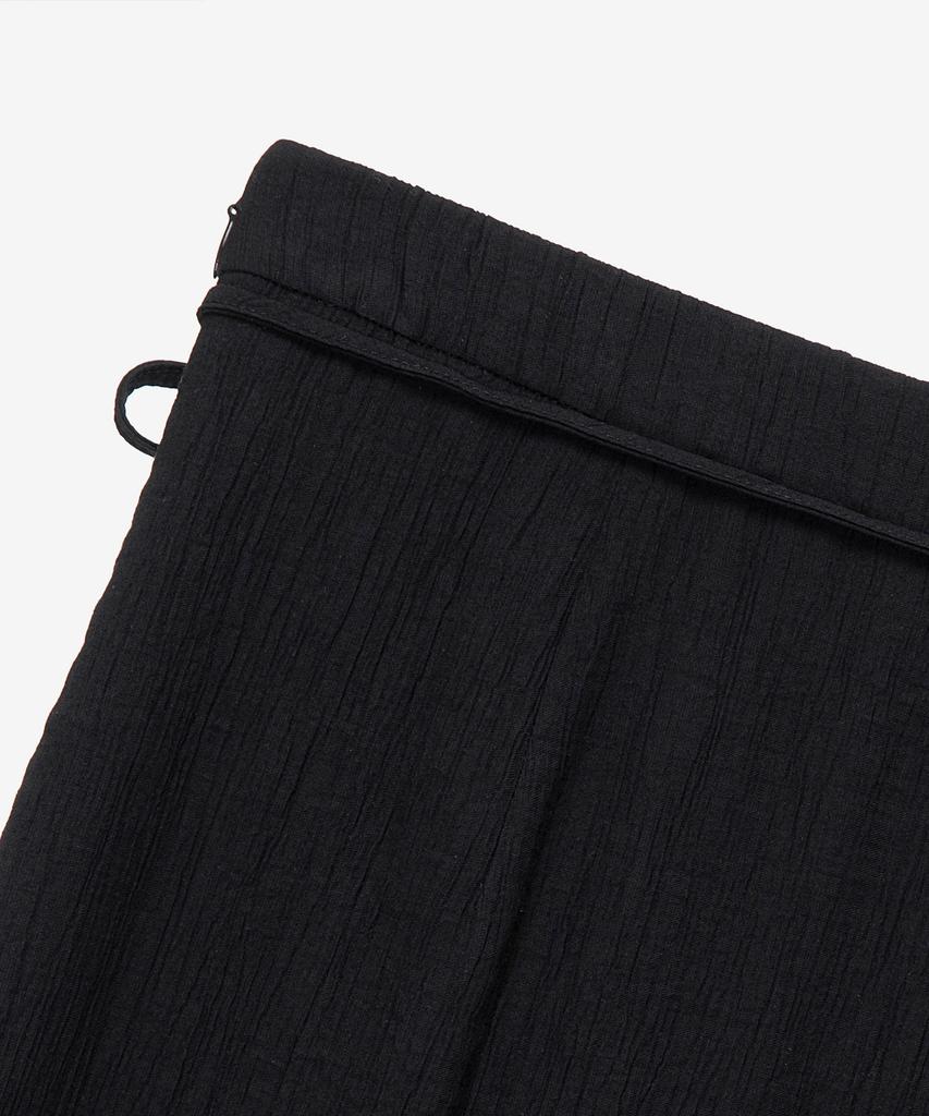 Mind Bridge Woman [W] Wrap Banding Black Skirt