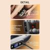JINKAIRUI 6 Head Massage Gun Muscle Relaxation Fascia Gun High Frequency Vibration Body Massager Pain Relief Muscle Fascia Gun