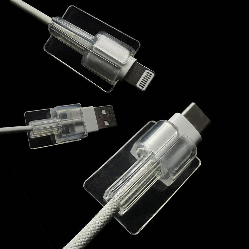 5 шт. Премиум прозрачные защитные рукава для кабеля универсальные для Apple iPhone 15 14 16 Pro Max Samsung Xiaomi прочный шнур для зарядного устройства