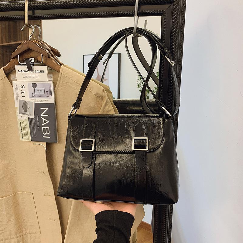 Простая повседневная наплечная сумка женская новая модная маленькая квадратная сумка высокого класса для поездок на работу