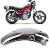 Заднее крыло мотоцикла из нержавеющей стали, заднее крыло для Suzuki GN125/GN250, брызговик, обтекатель брызговика