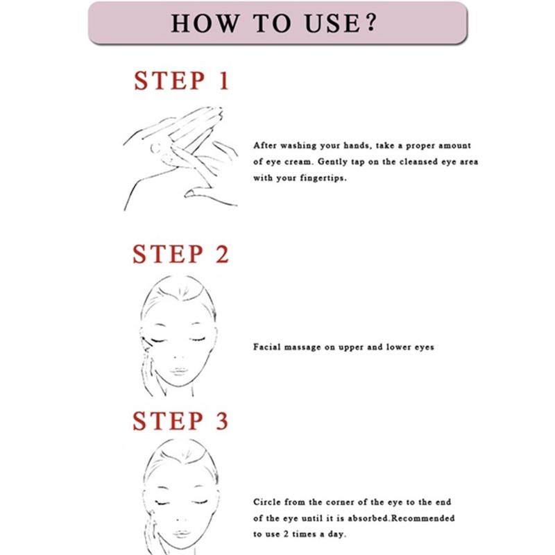 Крем для глаз с красным женьшенем Snail Essence Anti Aging Eye Cream Moisturizer