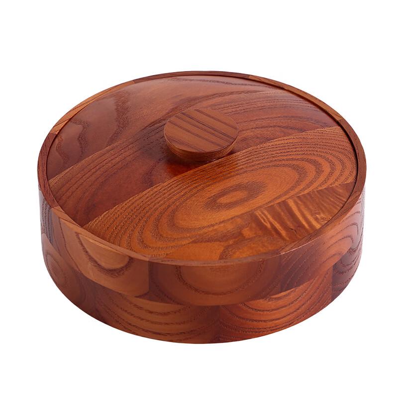 Новая китайская стиль solid wood олень сушеные фрукты коробка