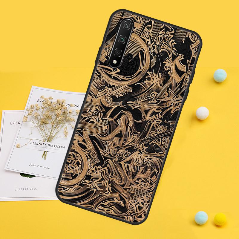 Чехол Art Graffiti от Pokras Lampas для Huawei Nova 7i 8i 11i 12i 12s 9 10 SE Y90 Y60 Y70 Y72 Y61 Y91 P30 P40 Lite P60 Pro