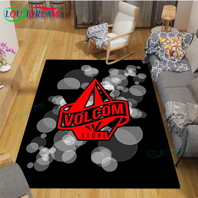 Fashion V-VOLCOMS Carpets Bedroom Becoration Living Room Decoration Carpets for Bed Room Rug Anime Rug  Area Rug