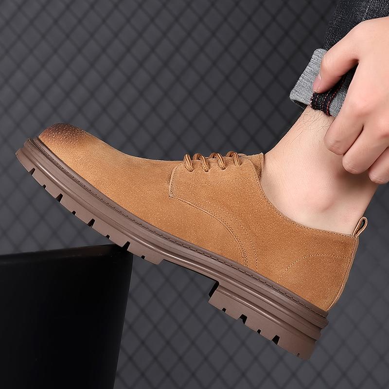 Модные мужские новые модные тенденции замшевые оксфордские туфли для активного отдыха удобные прочные кроссовки легкие походные альпинистские туристические туфли