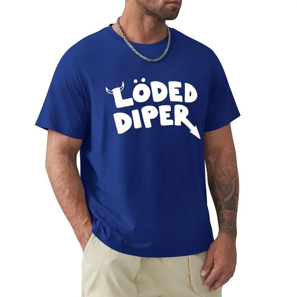 Футболка LODED DIPER DIARY OF A WIMP KID Футболка Harajuku с коротким рукавом Футболка с графикой из 100% хлопка