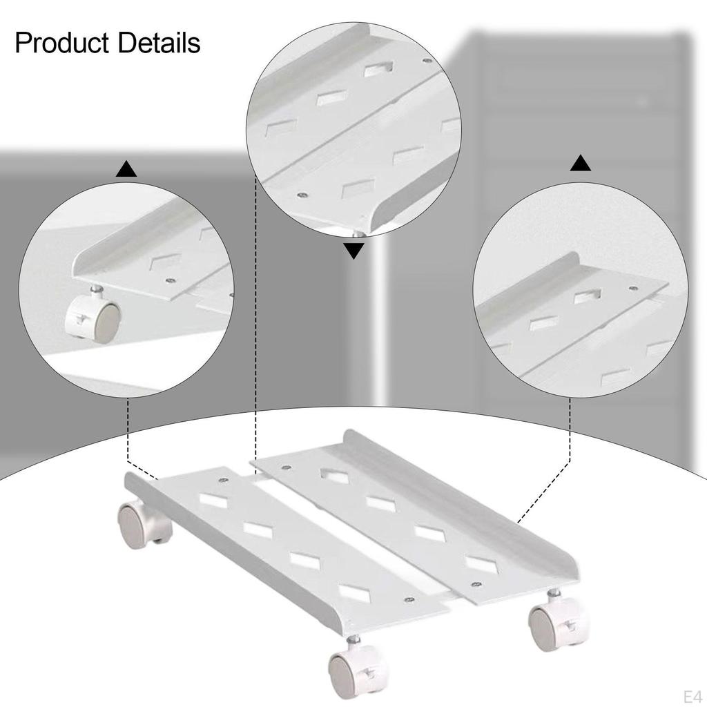 Металлическая подставка для компьютера, корпус, поддержка, регулируемая, практичная, универсальная, стойка для хранения, перфорированная
