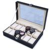 2020 New Fashion 12 Gids Leather Watch Box Jewelry Display Box Watches Case Jewelry Storage Organized Cajas Para Relojes