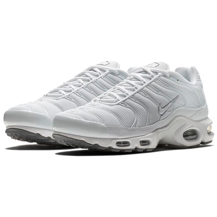 Nike Белые мужские кроссовки Air Max Plus 604133-139