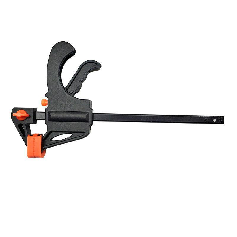 Двусторонний быстрозажимной F-струбцина для деревообработки, тип с нейлоновым спусковым механизмом для фиксации досок
