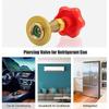 1/4 Thread Connector R134a valve bottle opener Refrigeration Tool R134A Low M14 Car Air Conditioner Refrigerant Bottle Opener