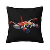 Goldorak Ufo Robot Grendizer Throw Pillow Case Home Decoration Nordic Cushion Cover Velvet Pillowcase