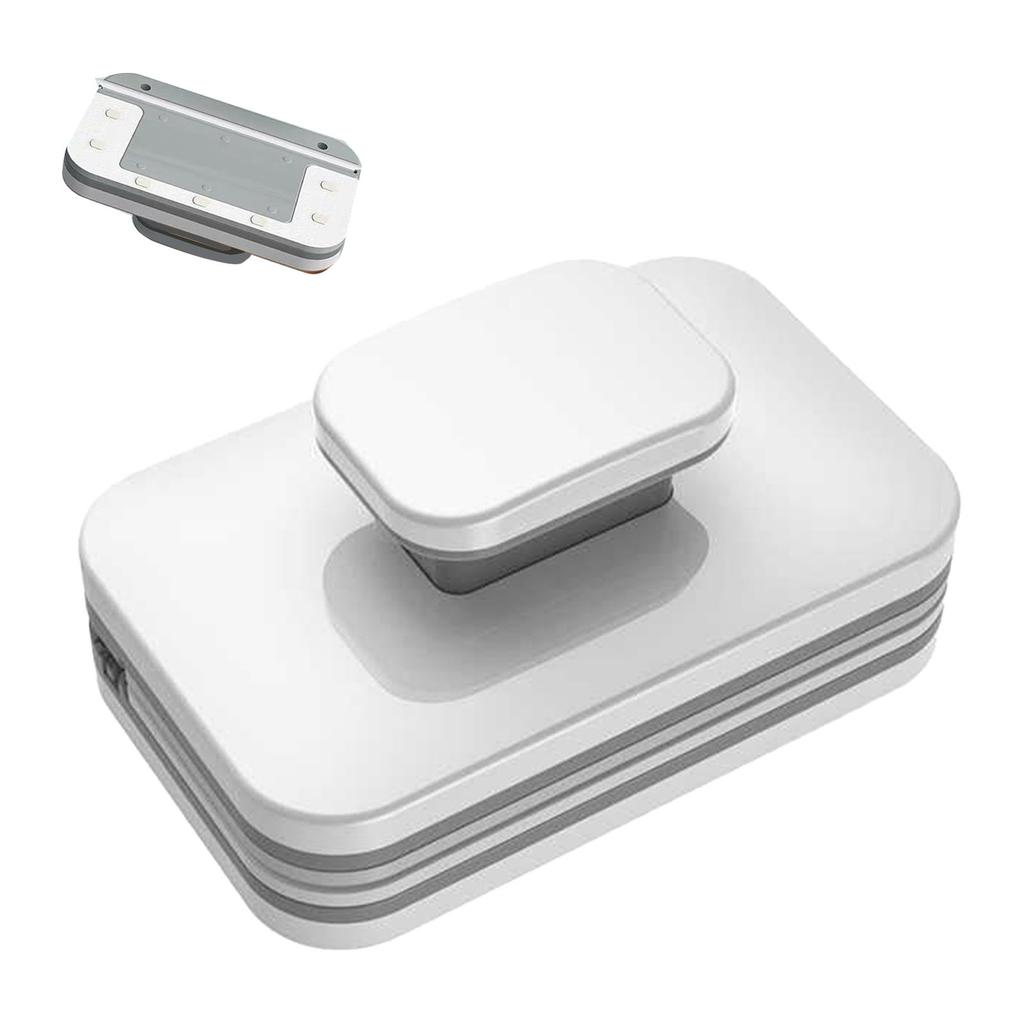 D5 Магнитный очиститель окон Большая ручка Двусторонний Высокая безопасность Прочный пластиковый инструмент для чистки окон для стекол от 3 до 10 мм