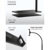 LanPavilion Tablet Stand for iPad, Adjustable Tablet Floor Stand Metal Tablet Holder with Flexible Gooseneck, Compatible with iPad, Kindle Devices,