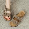 Шлепанцы новые летние толстоподошвенные высококачественные Birkenstocks крутые тапочки повседневные