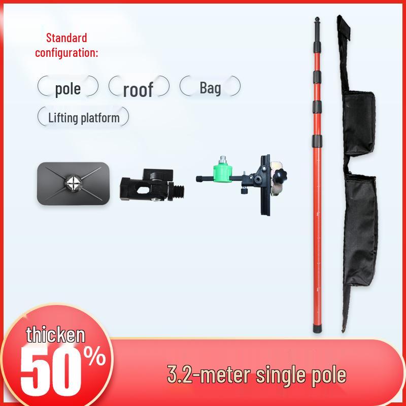 Adjustable Infrared Telescopic Tripod with Water Level Meter E18
