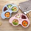 Toddler Infant Baby Dishes Cartoon Car Shape Plate Environmentally Separated Child Food Plates Kids Dinnerware Tableware Tray