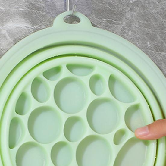 Миска для ледяной ванны для лица, складная силиконовая миска для ухода за кожей лица со встроенными решетками, холодная терапия