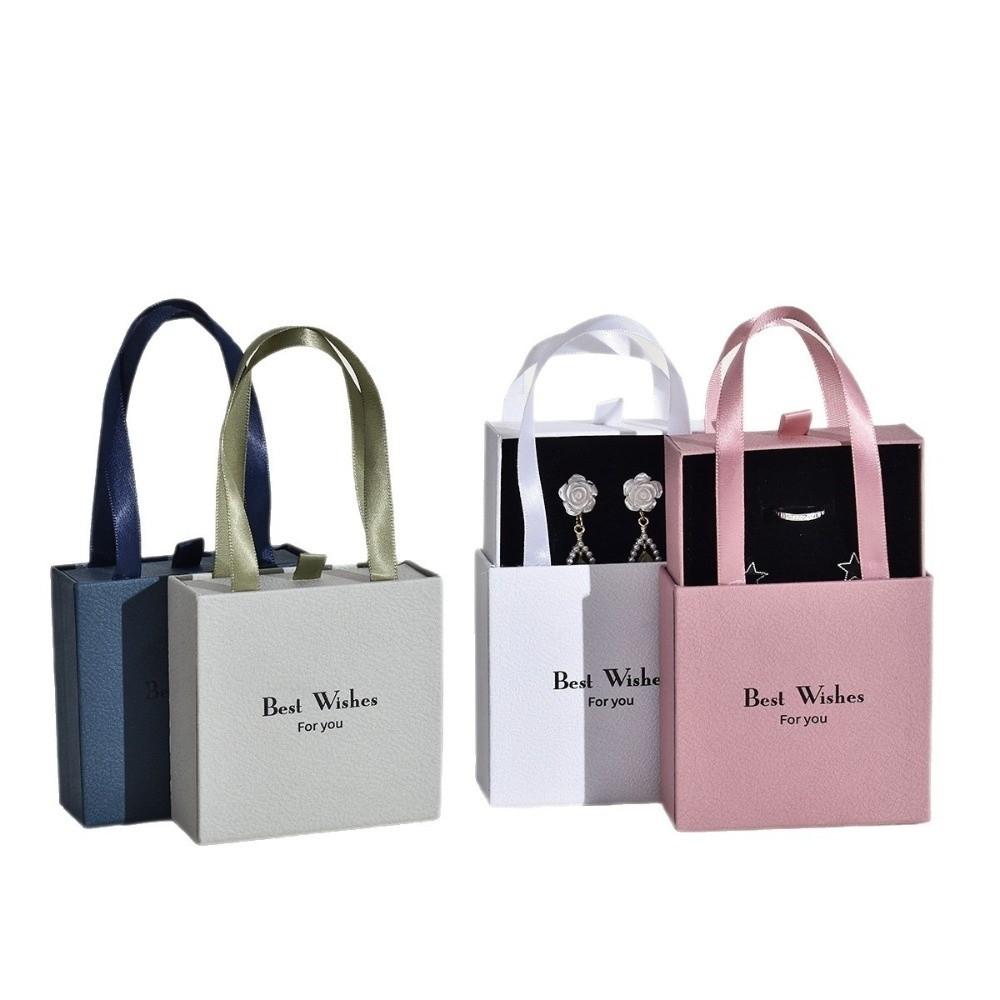 Foam Insert Necklace Box Jewelry Packaging Box for Necklace Ring Earrings and Bracelet