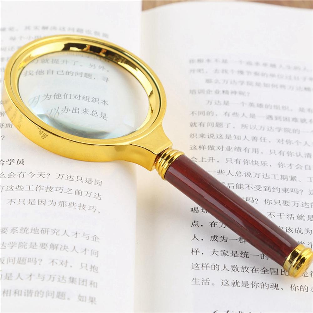 10X Reading Book Loupe Handheld Science Tool Magnifier Loupe Magnifying Glass Reading Newspaper