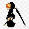 Cartoon Ichigo Kurosaki Bleach Anime Lron On Patches For Clothes Bag Tshirt Heat Transfer Stickers Stripes Appliques