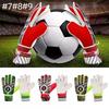 Breathable Football Goalkeeper Gloves Strong Grips Kids Goalkeeper Gloves  Sports Training