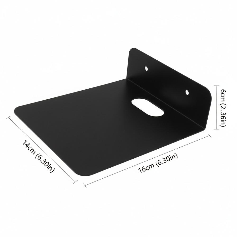 Wall Mounted Router Bracket Carbon Steel Hanging Bracket Equipment Stand Wall Mount Living Room