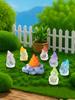 Luminous Easter Dwarf Cuteness Garden Landscaping Diy Decorative Accessories Micro-Landscape Small Ornaments