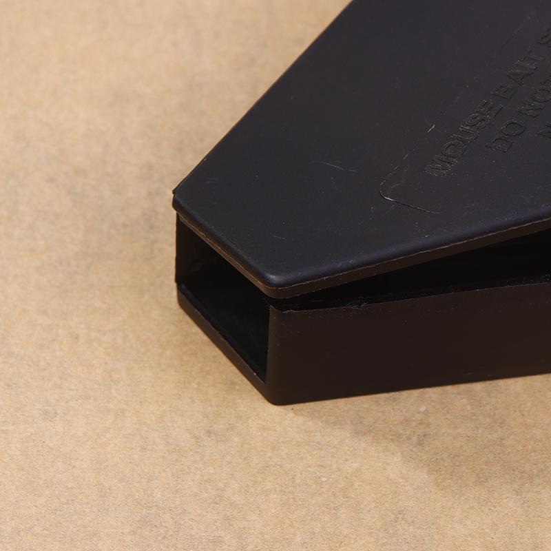 Профессиональная домашняя крыса мышь приманка блок ловушка многоразовая ловушка станция коробка с футляром для ключа треугольной формы приманка станция ловушка