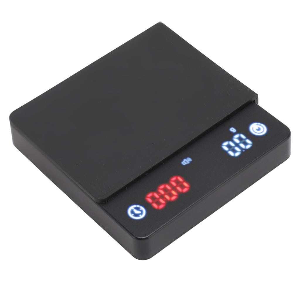 Кофейные весы Мини Перезаряжаемые Портативные Цифровые Кофейные Весы с Таймером Съемная Силиконовая Прокладка для