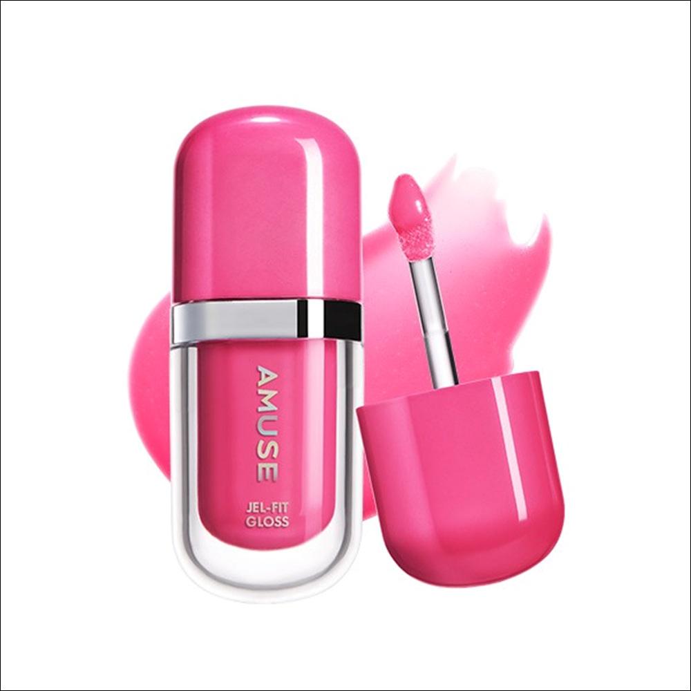 [Выбор Вонён из IVE] AMUSE Jel-Fit Gloss (3,8 г – 1 шт. / Выберите 1 из 7 цветов)