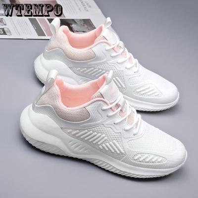 Летние кроссовки, женские дышащие легкие кроссовки, повседневная обувь с сетчатой ​​полой, уличная спортивная обувь