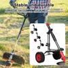 Weed Wacker Auxiliary Wheels Adjustable Height Lawn Mower Attachment Wheels Walk Behind String Trimmer Wheels for Easy Push Weed Trimmer