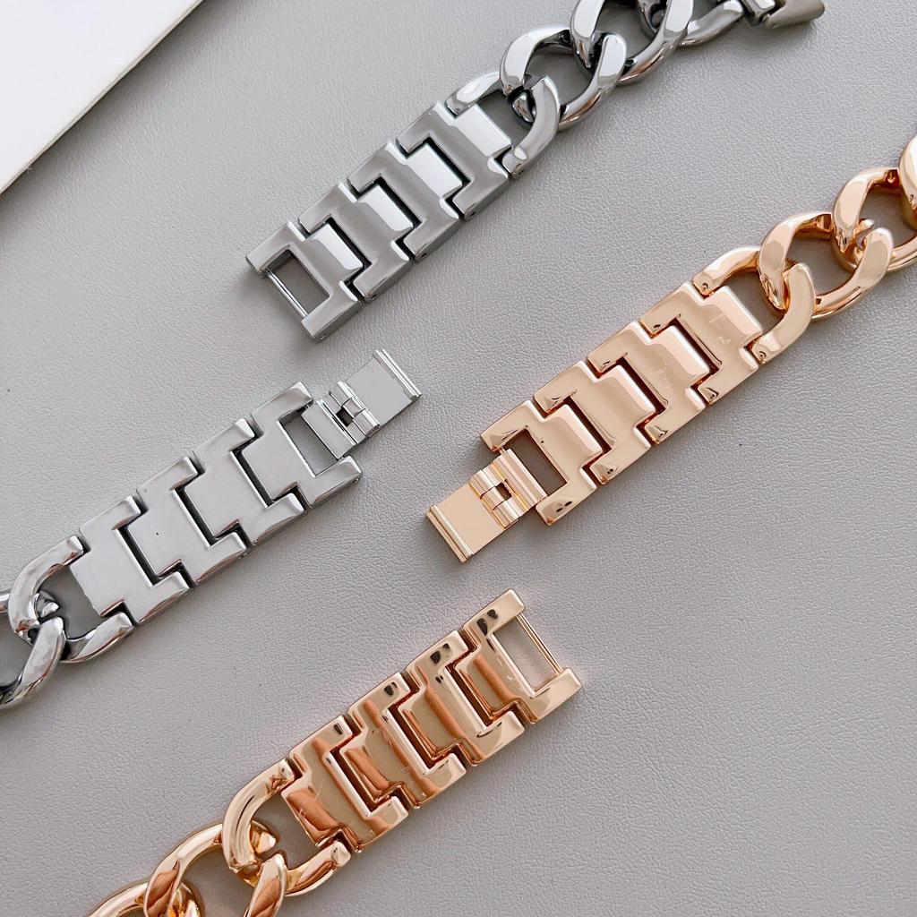 Stainless Steel Strap For Google Pixel Watch 2 Band Metal Bracelet Chain Replacement Smartwatch Wristbands For Google Pixel Watch Strap